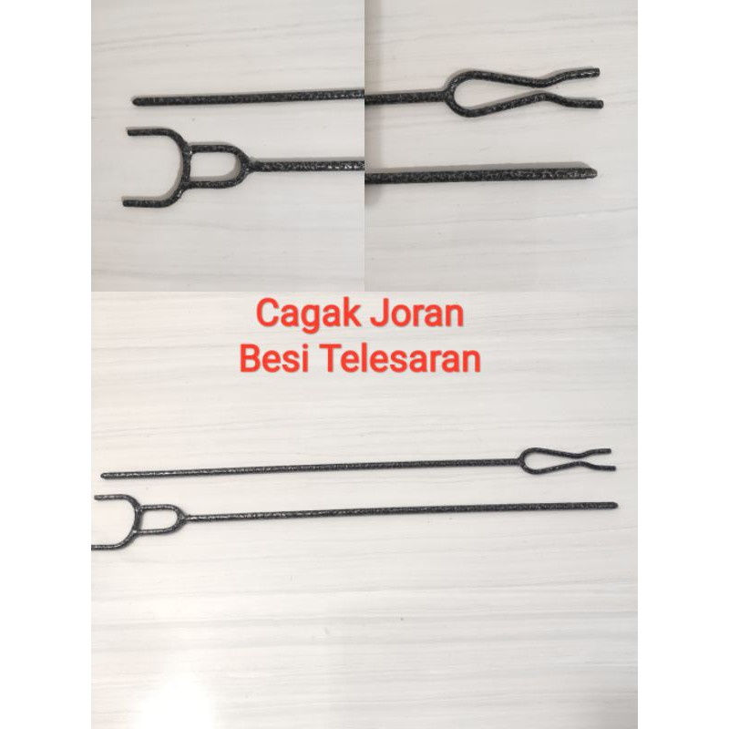 Cagak Joran Besi Telesaran / Jagrak Joran / Steger