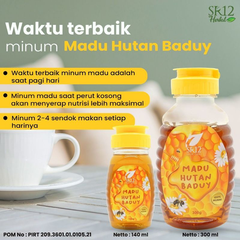 Madu Hutan Baduy SR12 Asli - Madu Badui Murni SR12 - Madu Hutan SR12 - Madu Baduy Asli Premium