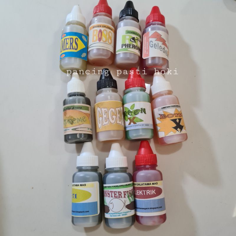 oplosan singek untuk mancing galatama