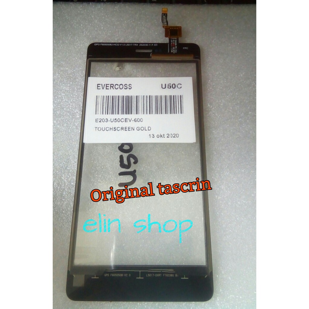 TOUCHSCREEN TASCRIN TOSCRIN EVERCOSS U50C ORIGINAL 100%