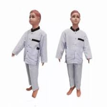 Baju Setelan Koko Anak Jasko Jas Koko Anak Baju Koko Anak PUTIH-PUTIH