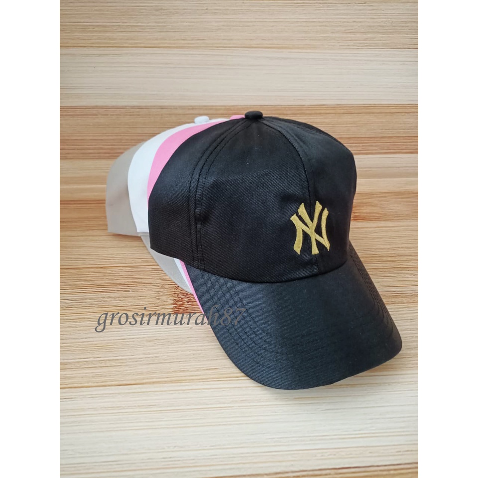 topi baseball murah termurah ring besi distro bordir NY ready stok
