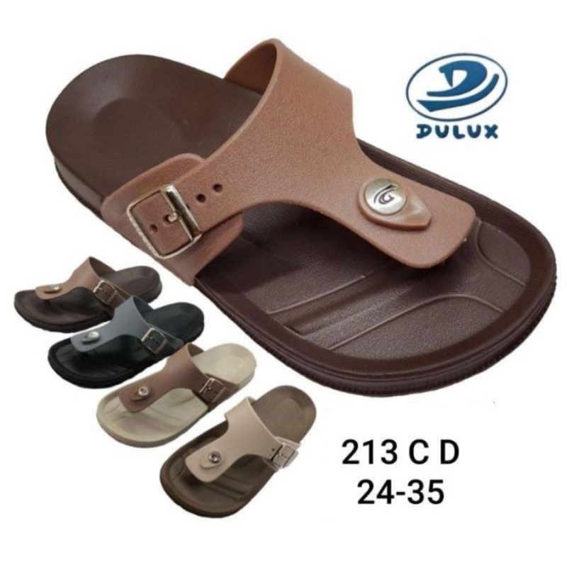 Sandal jepit Anak Laki Classic Dulux 213 ukuran kecil tanggung