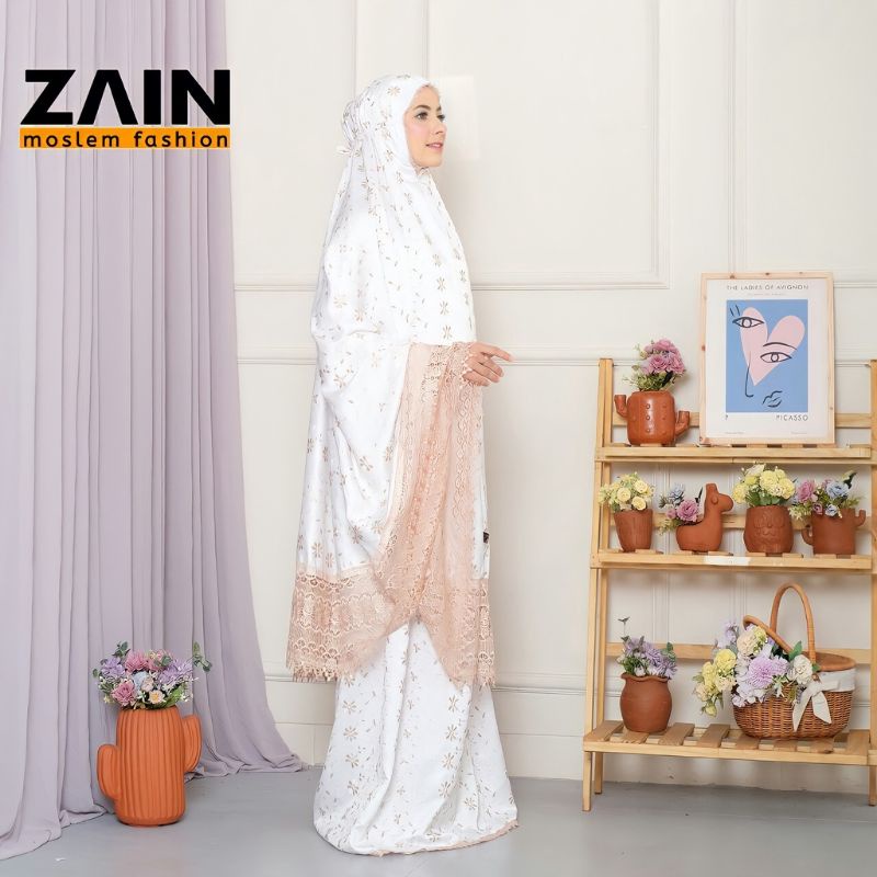 mukena sutra jumbo full bordir