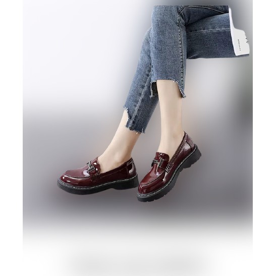 Sepatu Wanita Style Korea H / Sepatu Loafers Premium RS 031