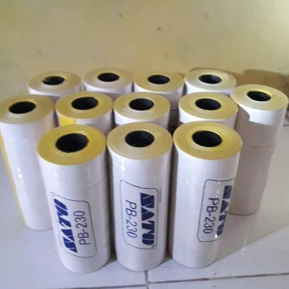 

Tidak Diragukan.. LABEL SATO PB230 / PRICE LABEL SATO PB230 / ISI LABEL SATO PB230