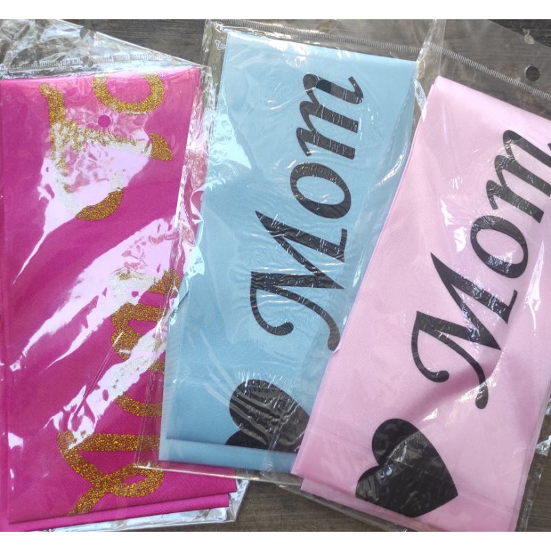 Selempang / sash baby shower / mom to be