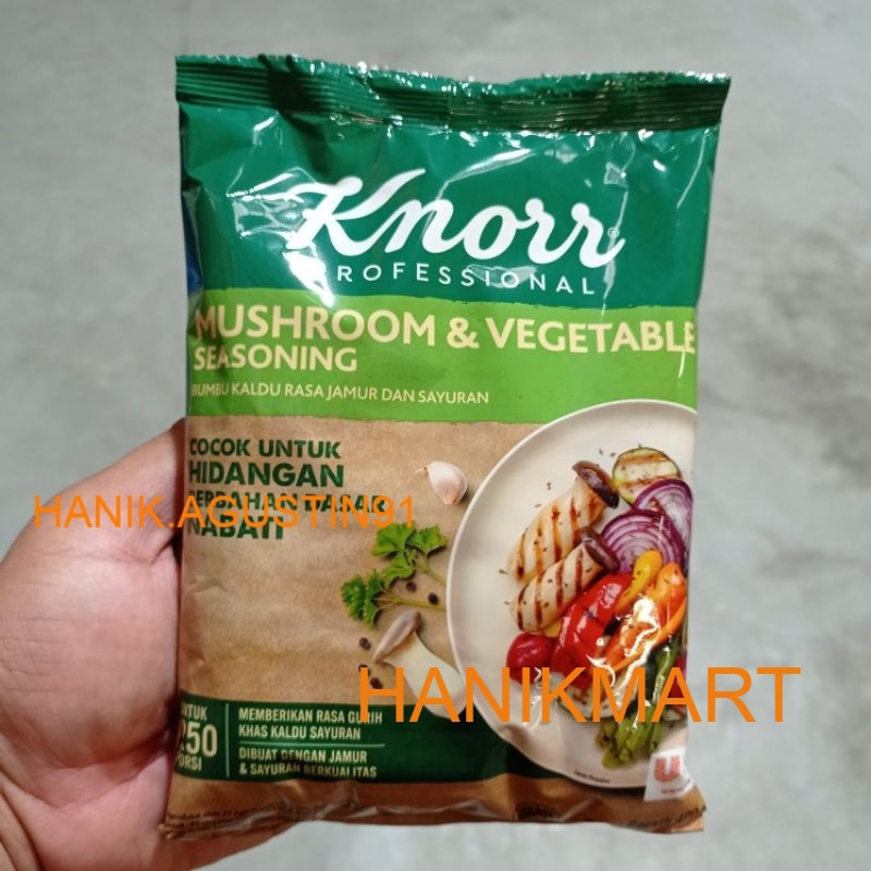 

Knorr Mushroom & Vegetable Seasoning 400gr /Kaldu Jamur / Kaldu Jamur Perisa/Jamur Mushroom Powder /Vegan Food 400gr