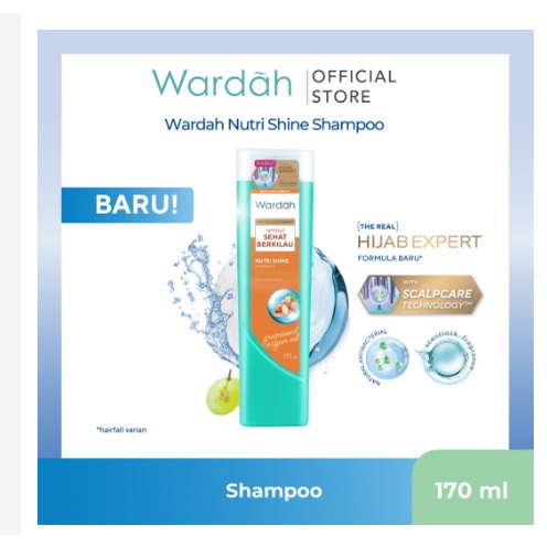 Wardah Shampo 170ml