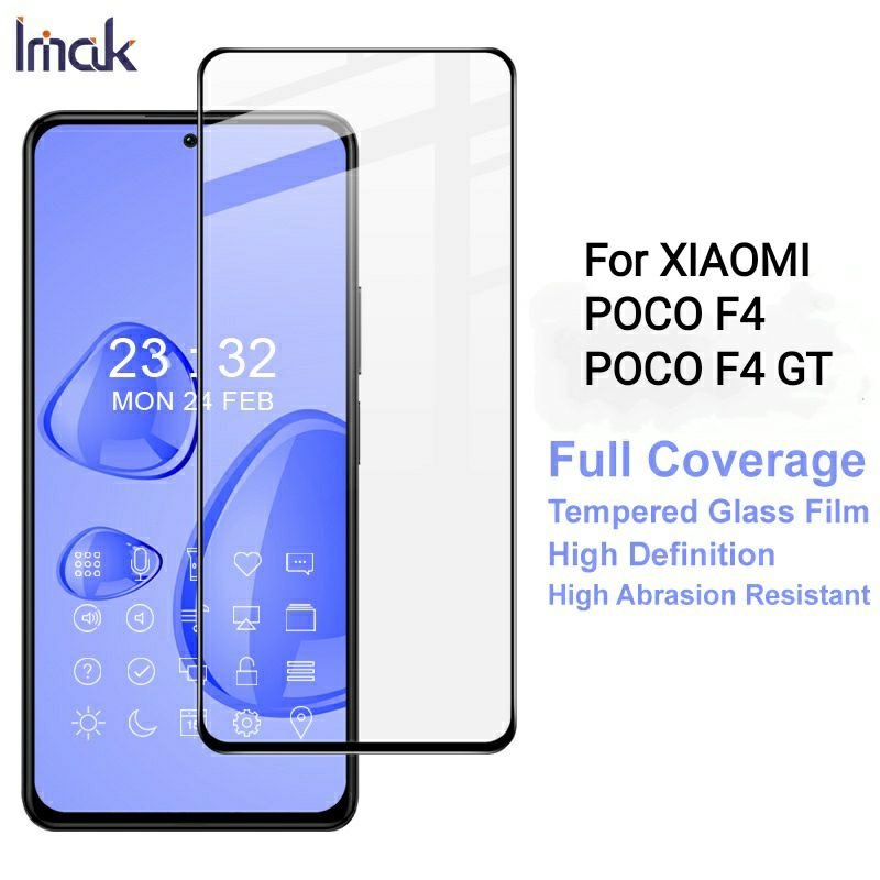 IMAK Xiaomi Poco F4 5G / F4 GT / F5 Premium Tempered Glass Pro+