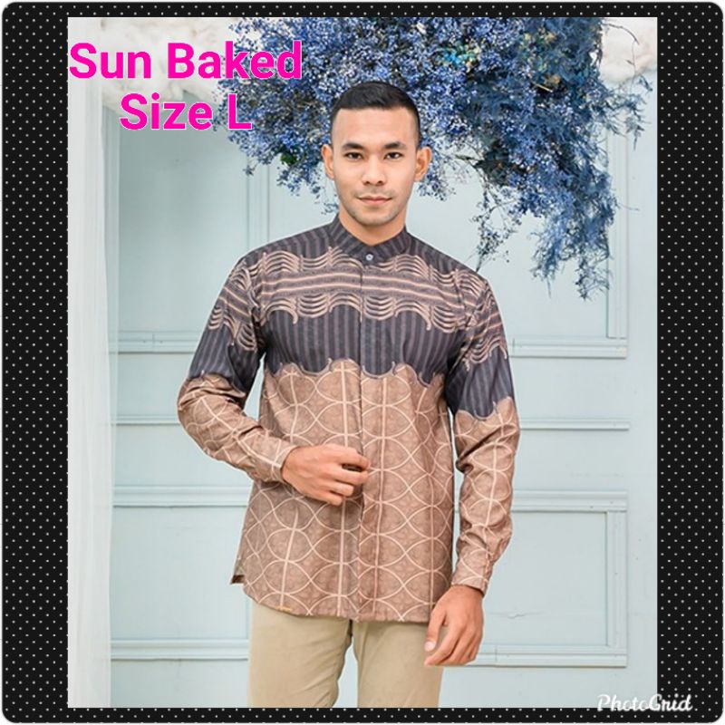 Morgan Shirt Sun Baked Size L Wearing Klamby