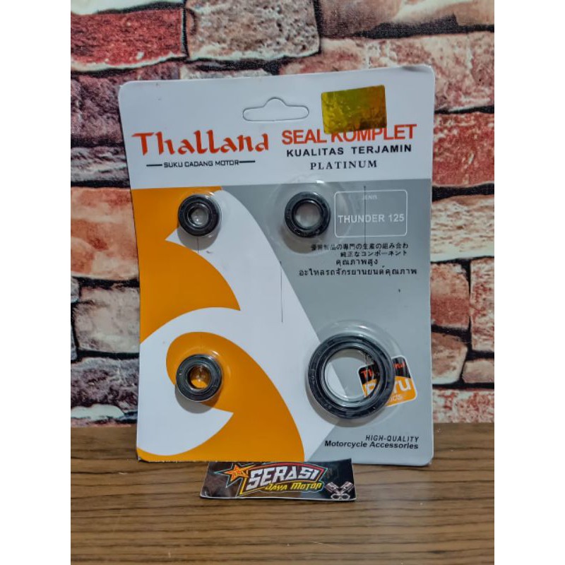 SIL SEAL SET OLI SEAL SET KOMPLIT THUNDER 125