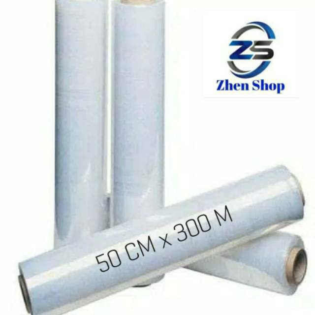 

Promo !!! Plastik Wrapping / Stretch Film 50cm x 300 m