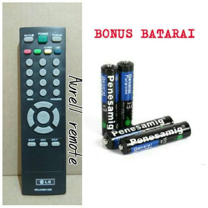new REMOT REMOTE TV LG TABUNG SLIM PLET