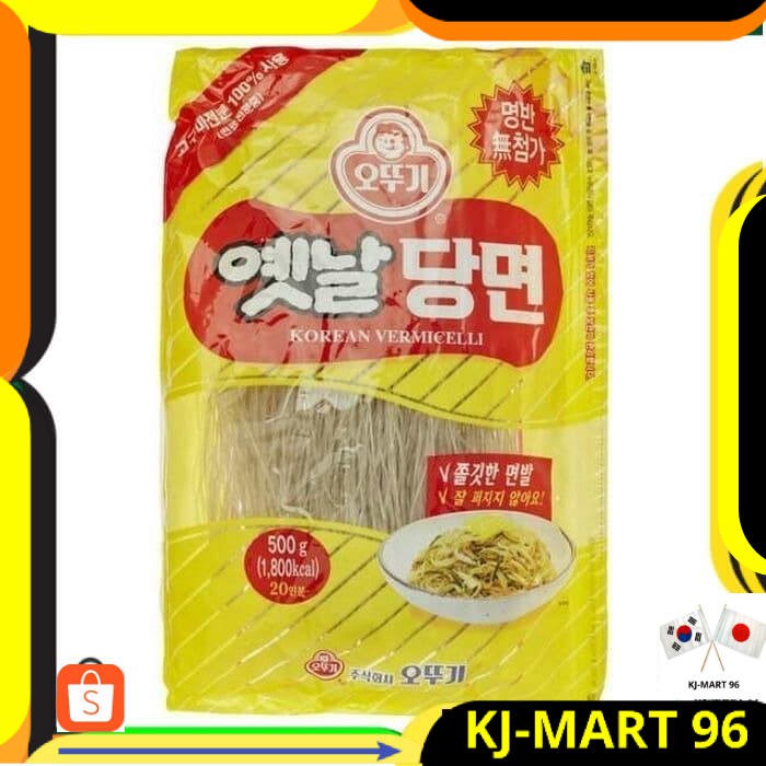 

KOREAN FOOD/MIE KOREA HALAL/BIHUN KOREA OTTOGI KOREAN JAPCHAE 500 GR