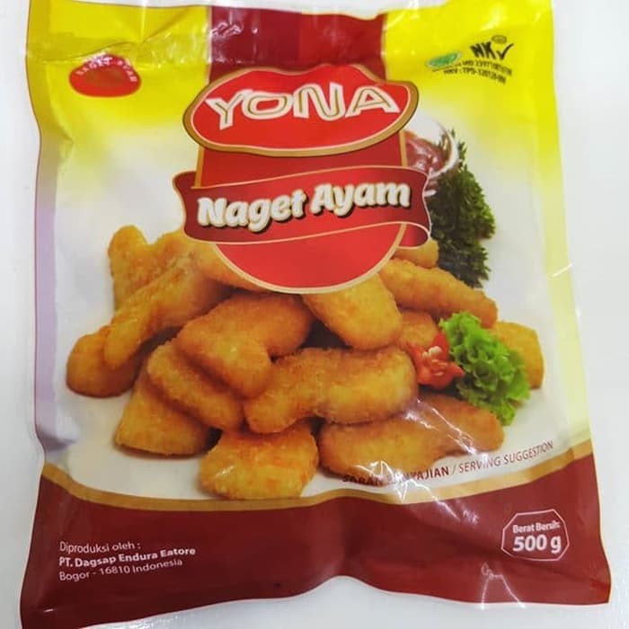 

YONA Naget Ayam bentuk hati - 500gr