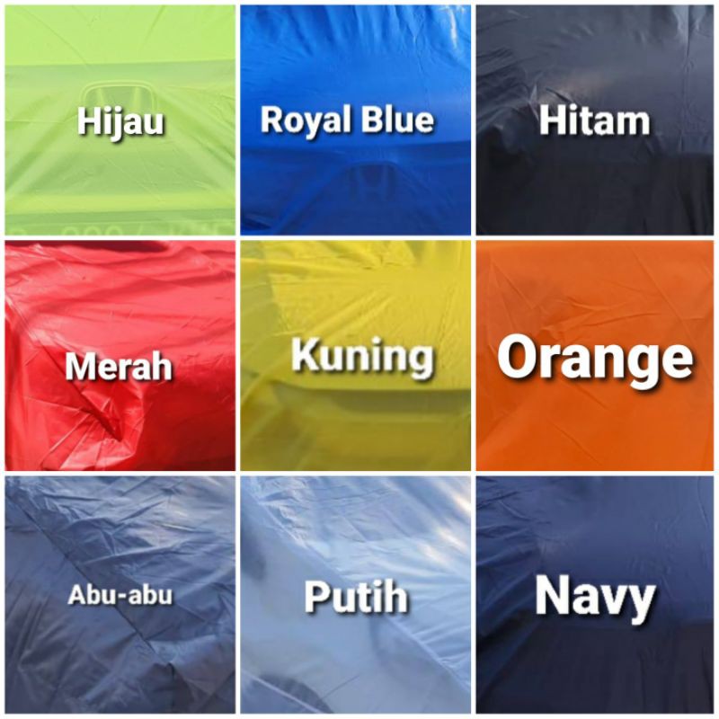 Cover Mobil Warna Waterproof/Anti air