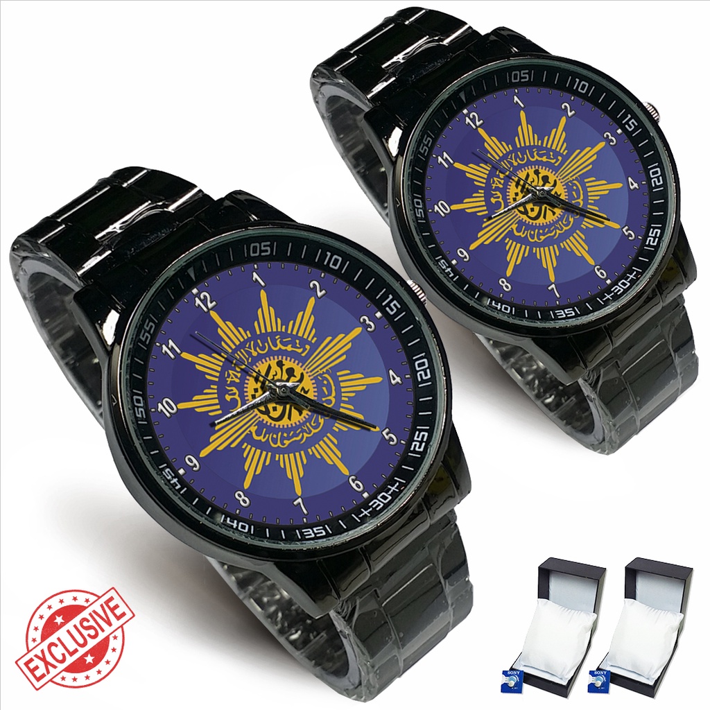 Jam Tangan Rantai Couple LOGO MUHAMMADIYAH - 1 (Mantul)