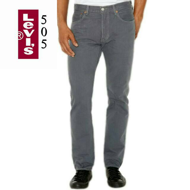 levis 505 grey