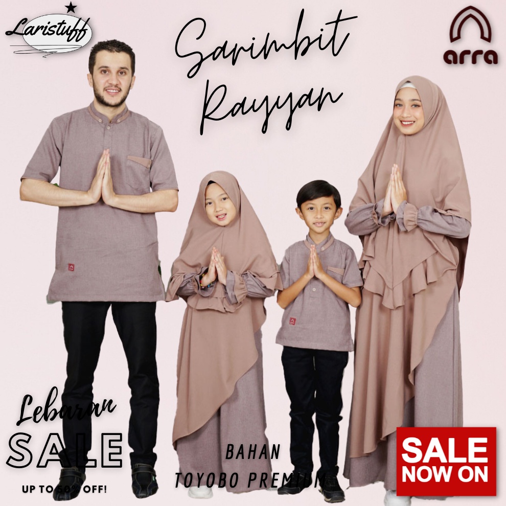SARIMBIT ARRA SERIES RAYYAN COUPLE KELUARGA JUMBO MURAH TERBARU 2022