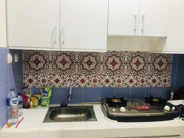 [sticker Dinding Dan Stiker Lantai] Bisa Untuk Perabot Seperti Kulkas Kompor Mesin Cuci - Ornamen 4