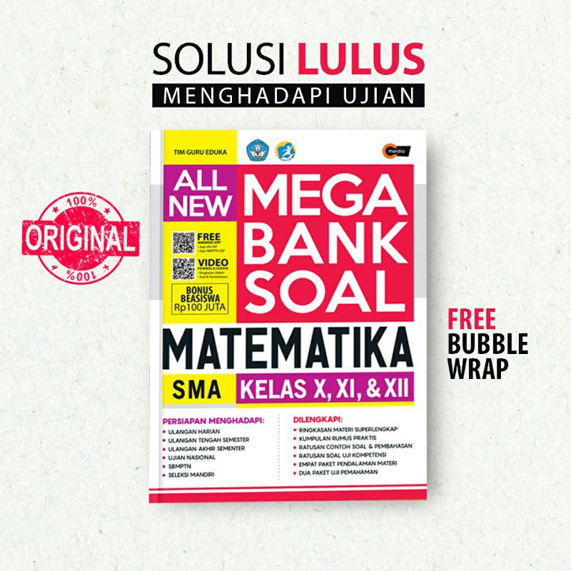 All New Mega Bank Soal Matematika Sma Kelas X Xi Xii Shopee Indonesia