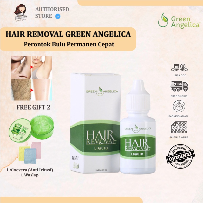 Jual Perontok Bulu Permanen Perontok Bulu Kemaluan Ketiak Kaki Tangan Hair Removal Green