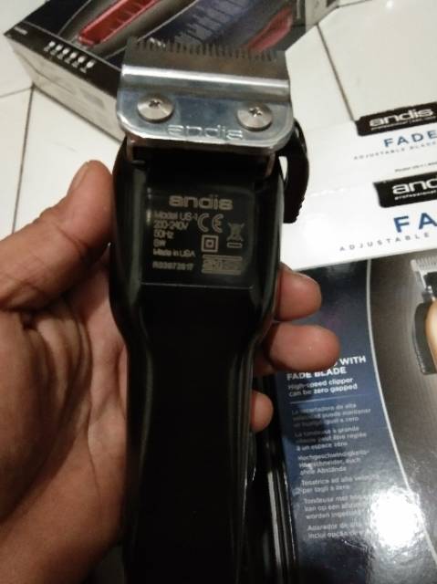 HAIR CLIPPER ANDIS FADE ORIGINAL USA MESIN MENCUKUR RAMBUT PANGKAS GUNTING POTONG BARBERSHOP PREMIUM