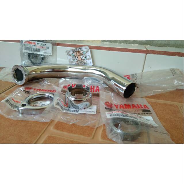 LEHER KNALPOT SET RX KING ORIGINAL