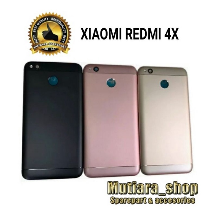 BACKDOOR / BACK COVER / CASING TUTUP BELAKANG XIAOMI REDMI 4X