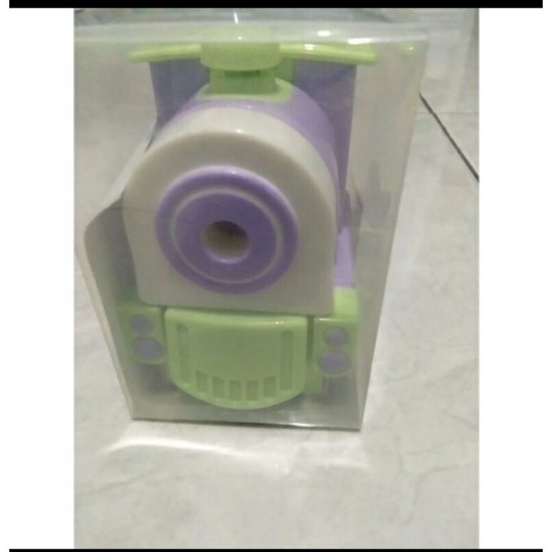 

Rautan pensil putar model kereta