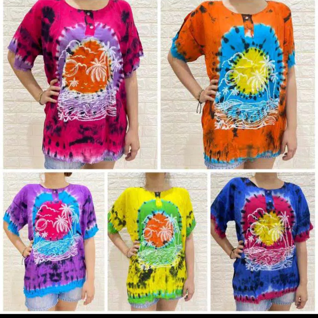 Atasan Baju Bali Pantai Matahari Wanita - CTShop