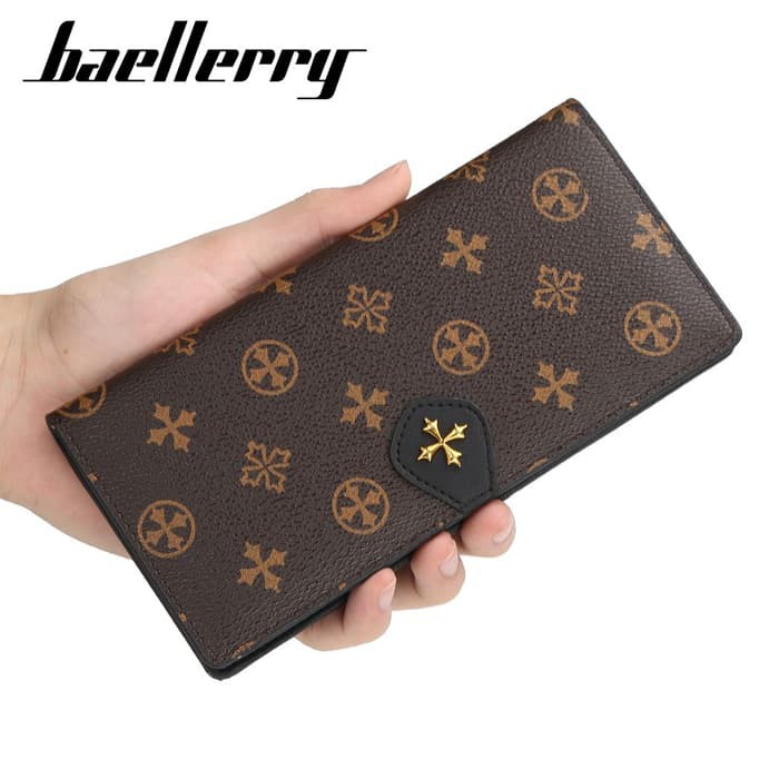 Baellerry Dompet Panjang Wanita Import Motif Premium N5537