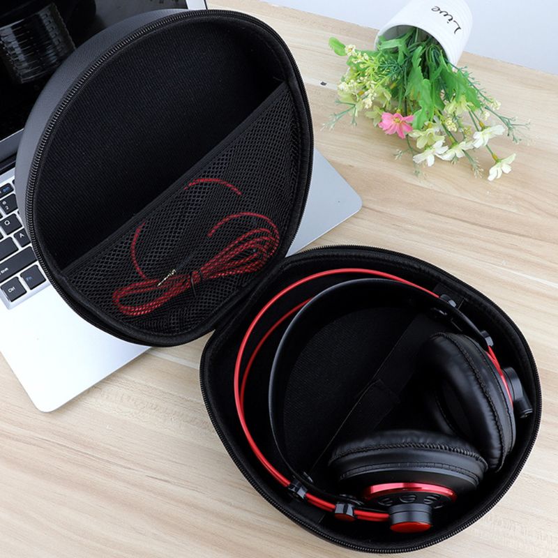 btsg Hard EVA PU Carrying Travel Case Cover Anti-scratch Storage Bag Box for AKG K701 Headphones Headset