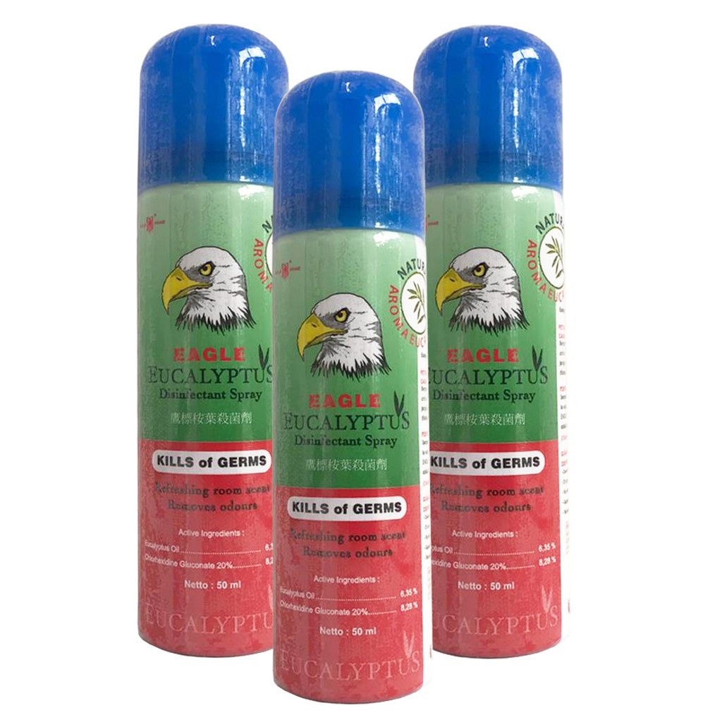 Only P.Jawa Disinfectant Eagle Eucalyptus spray 50ml