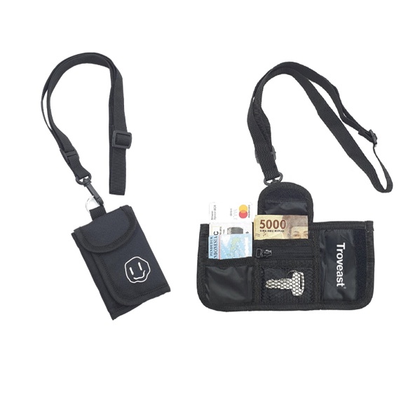Neckbag Hanging Wallet Travel Troveast