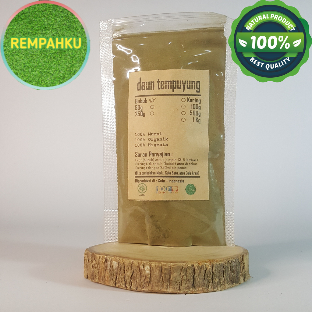 

DAUN TEMPUYUNG BUBUK 500 GRAM - Sonchus Arvensis - MURNI - JSR -