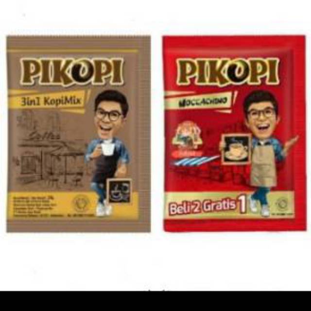 

pi kopi kopi mix instant sachet 20 gram