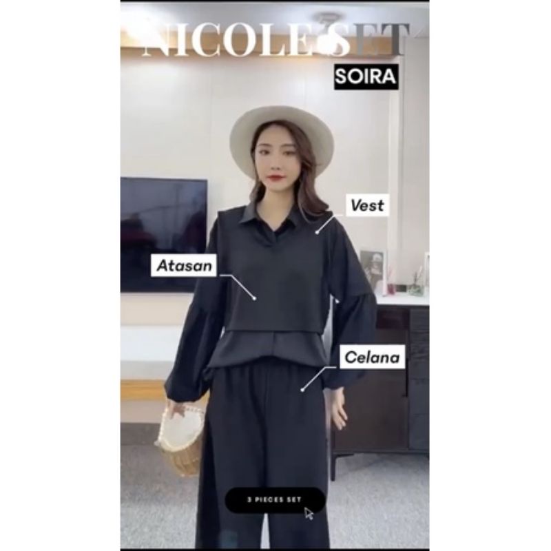 one set Nicola set soira