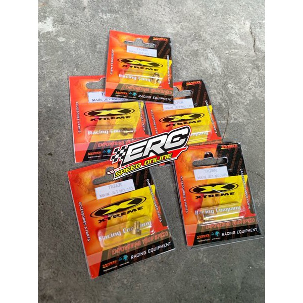 MAIN JET XTREME PE 28 - TIGER UKURAN 95 SAMPAI 170 RACING ORIGINAL ORI