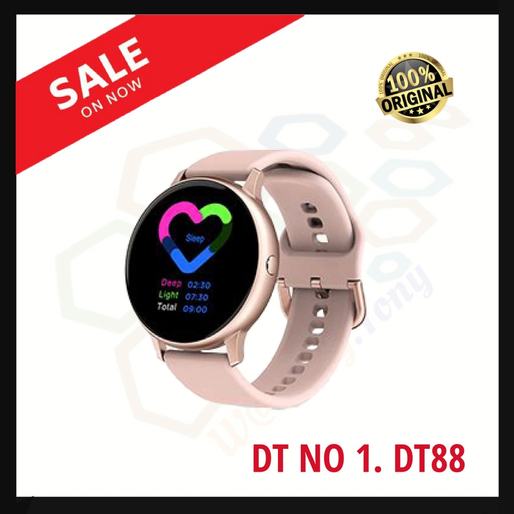 [ORIGINAL] SMARTWATCH AMOLED DT88 PRO IP68 Heart Rate