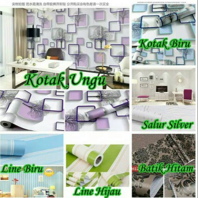 Wallpaper dinding unik grosir murah