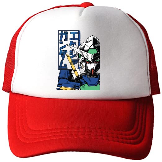 Topi Trucker Anime Gundam Exia Japan GN 001