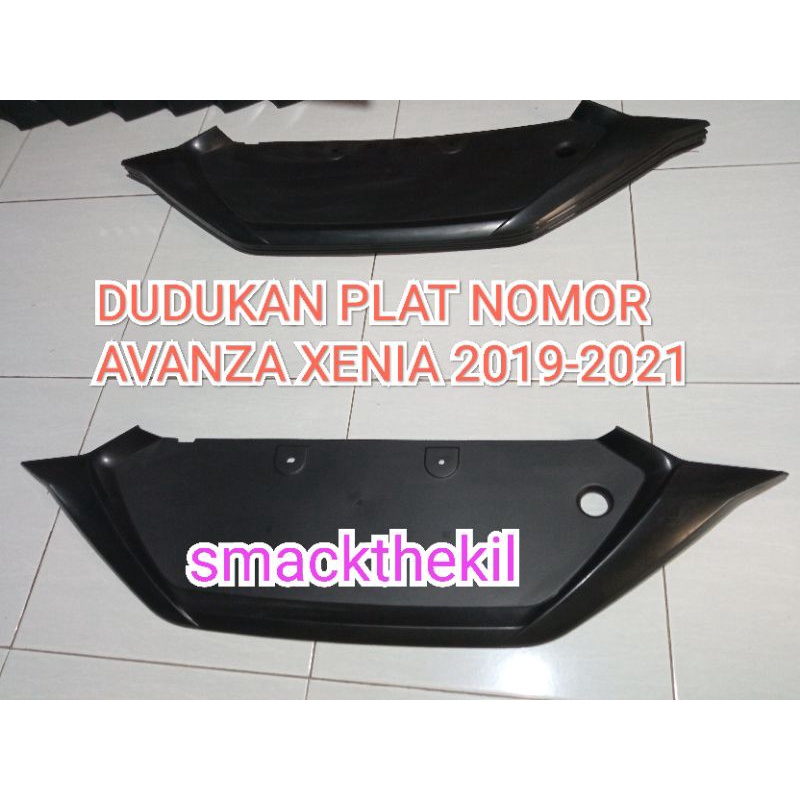 DUDUKAN TATAKAN PLAT NOMOR AVANZA XENIA 2019-2021