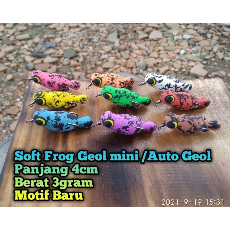 Soft frog geol mini Beli 3gratis 1