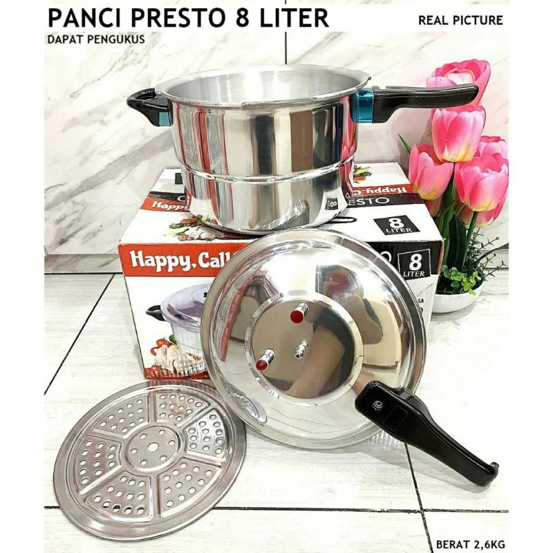 Panci presto 8 liter happy call
