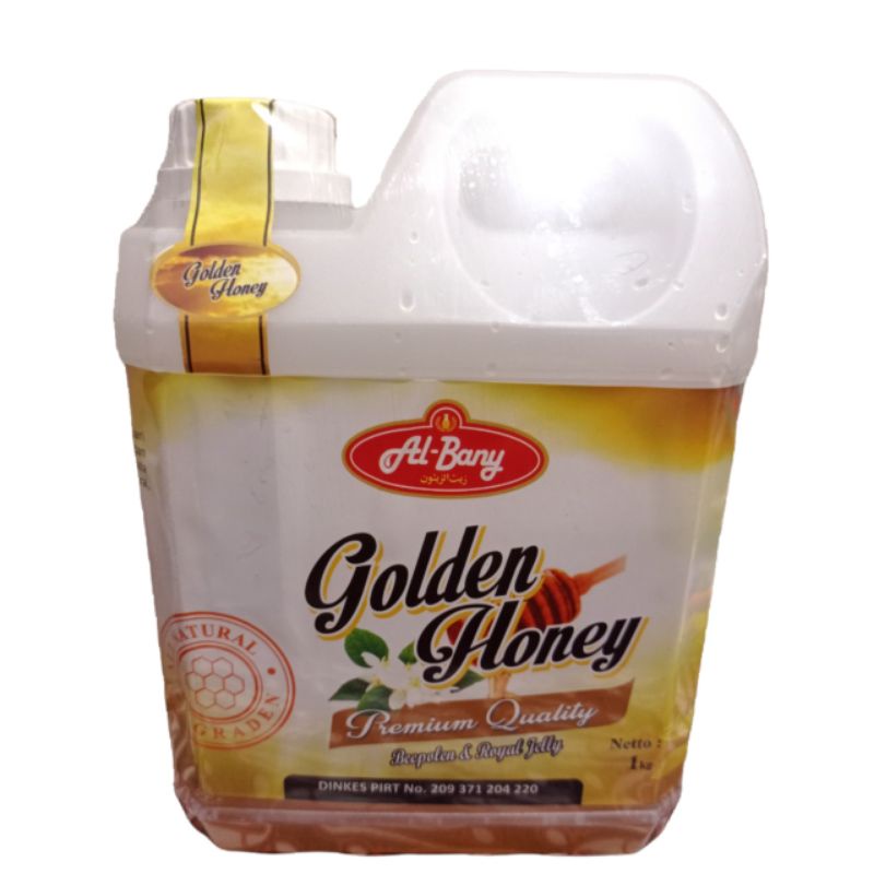 

madu asli murni 1kg Golden honey Al bany