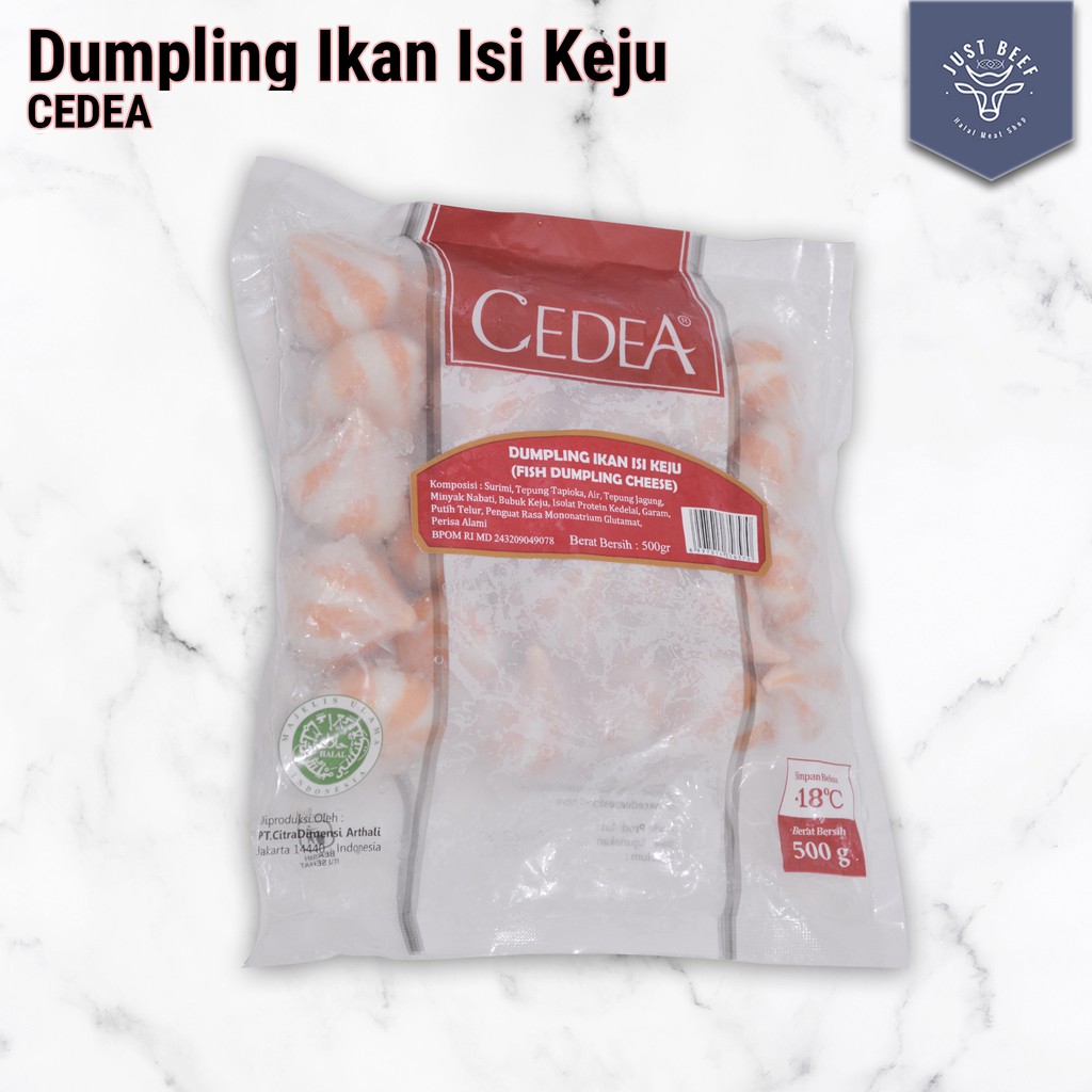 

CEDEA - Cheese Dumpling & Chicken Dumpling - 500gr