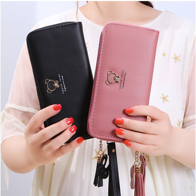 Dompet Panjang Wanita Logo Bear VMG-003A