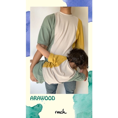 RACHIDKIDS / COLORBLOCK FAMILY SET ARAWOOD/ FAMSET CASUAL